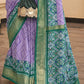 Purple Patola Silk Saree Online in India