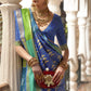 Rama Green Patola Silk Saree Online in India