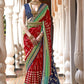 Red Patola Silk Saree Online in India