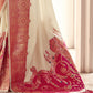 Pearl White Soft Silk Saree