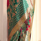 Strawberry Red Soft Silk Saree
