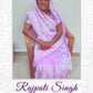 Purple Noor Full Jaal Hand Embroidered Lucknowi Chikankari Saree