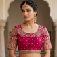 Rajwadi Heavy Embroidered Bridal Blouse