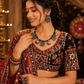 Rayasha Oxidised Necklace Set with Earrings