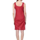 Red Cotton Long Inner Slip