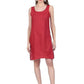 Red Cotton Long Inner Slip