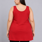 Red Cotton Short Inner Slip Plus Size1