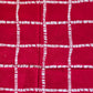 Red & White Handloom Cotton Mulmul Saree