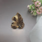 Colocasia Golden Polish Finger Ring