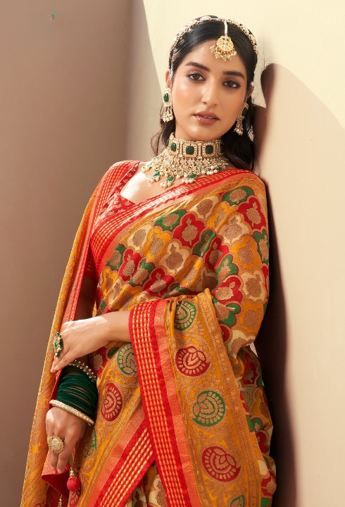 STORI Multicolor Saree for women