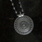 Tamhini Long Circular Oxidised Necklace Set