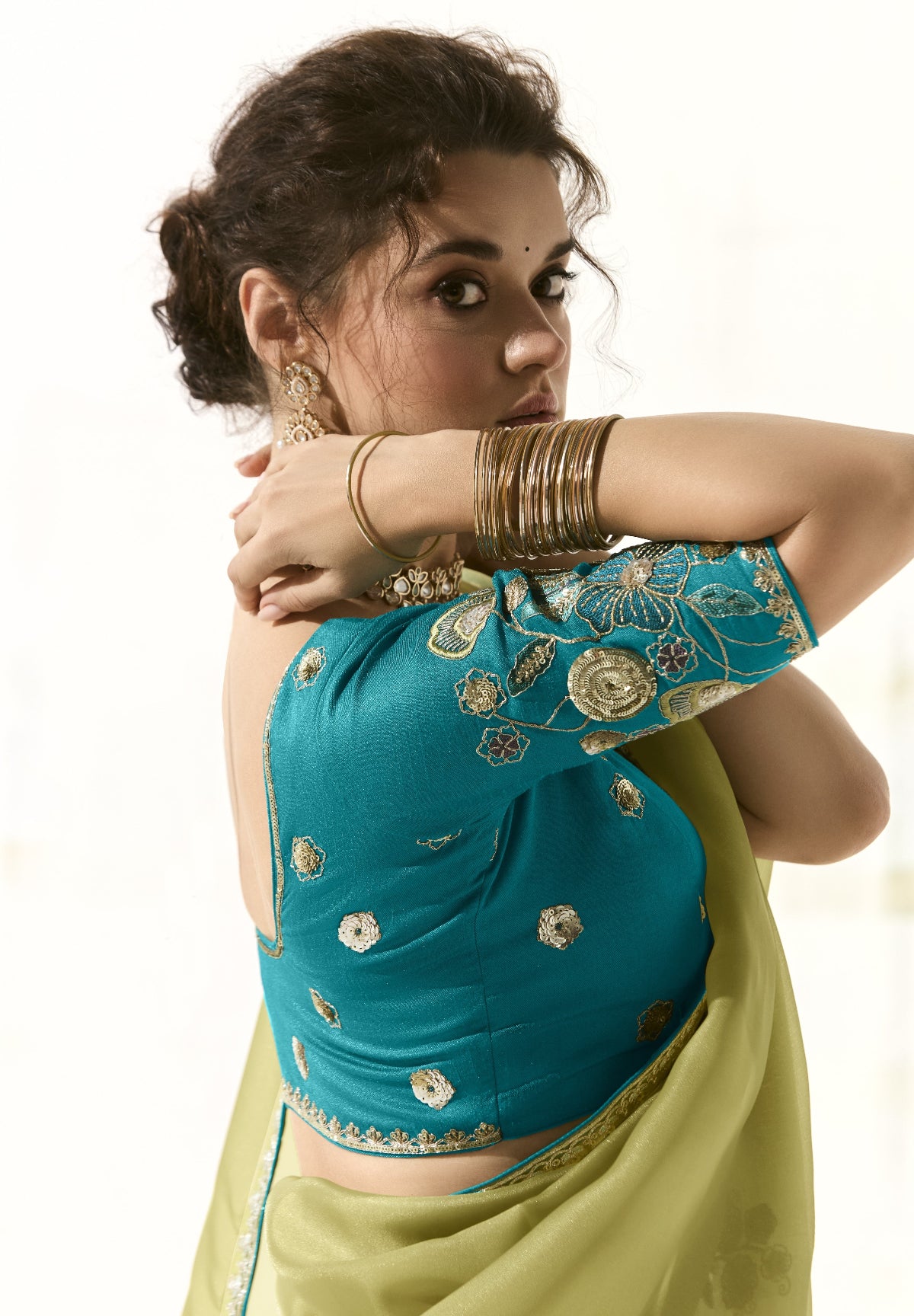 Shop Bridal Tissue Silk Sarees Online - STORI