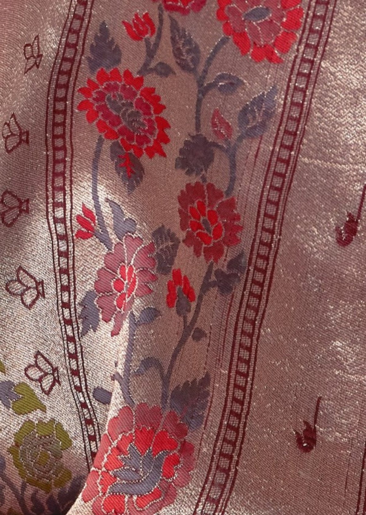 Shop Pink Paithani Saree Online at STORI.