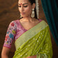 Shop Parrot Green Paithani Saree Online at STORI.