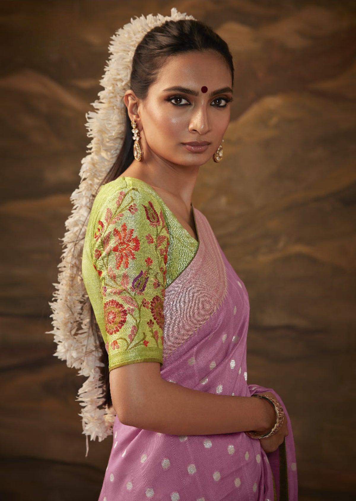 Shop Pink Paithani Saree Online at STORI.