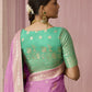 Mauve Banarasi Silk Saree Online in India