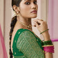 Mustard Yellow Banarasi Silk Saree Online in India