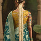 Green Silk Saree With Designer Blouse Online in India