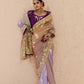 Ombre Beige Banarasi Silk Saree Onlne in India