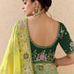 Ombre Light Green Banarasi Silk Saree Online in India