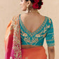 Ombre Magenta Banarasi Silk Saree Online in India
