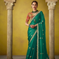 Shop Green Tissue Silk Sarees Online - STORI