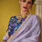 Shop Lavender Tissue Silk Sarees Online - STORI