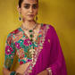Shop Pink Tissue Silk Sarees Online - STORI