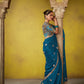 Shop Blue Tissue Silk Sarees Online - STORI