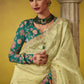 Shop Yellow Tissue Silk Sarees Online - STORI