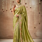Shop Green Banarasi Sarees online at STORI
