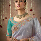 Shop Lilac Bridal Banarasi Sarees online at STORI