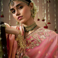 Shop Pink  Bridal Banarasi Sarees online at STORI