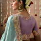 Shop Blue  Bridal Banarasi Sarees online at STORI