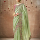 Shop Green  Bridal Banarasi Sarees online at STORI