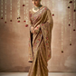 Shop Brown Bridal Banarasi Sarees online at STORI