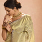 Shop Golden Banarasi Silk Sarees Online - STORI