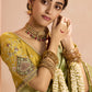 Shop Green Banarasi Silk Sarees Online - STORI