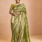 Shop Green Banarasi Silk Sarees Online - STORI