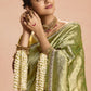 Shop Green Banarasi Silk Sarees Online - STORI