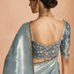 Shop Grey Banarasi Silk Sarees Online - STORI