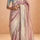 Shop Pink  Banarasi Silk Sarees Online - STORI