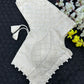 Khadi Cotton Designer Blouse With Multithread Embroidery