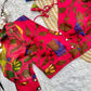 Kalamkari Printed Organza Long Sleeved Designer Blouse