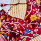 Kalamkari Printed Organza Long Sleeved Designer Blouse