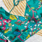 Kalamkari Printed Organza Long Sleeved Designer Blouse