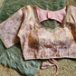 Brocade Weaved With Sequined Designer Silk Blouse