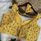 Multicolor Embroidered Soft Silk Designer Blouse