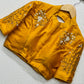 Beaded Handwork Embroidered Silk Blouse With Standing Collar