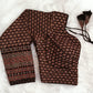 Ajrakh Long Sleeved Printed Cotton Blouse